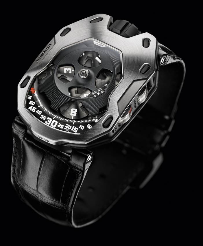 Luxusní hodinky Urwerk za 1,3 miliónu korun
