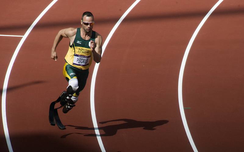 Nejrychlejší běžec bez nohou - Oscar Pistorius