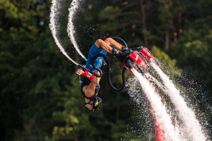 flyboarding