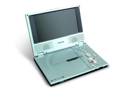 Přenosný DVD přehrávač Orava PD-301