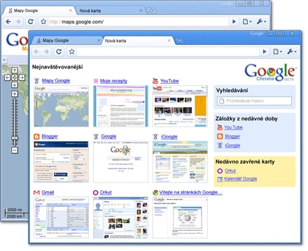 Google uvedl vlastní webový prohlížeč