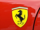 Ferrari Enzo v plamenech